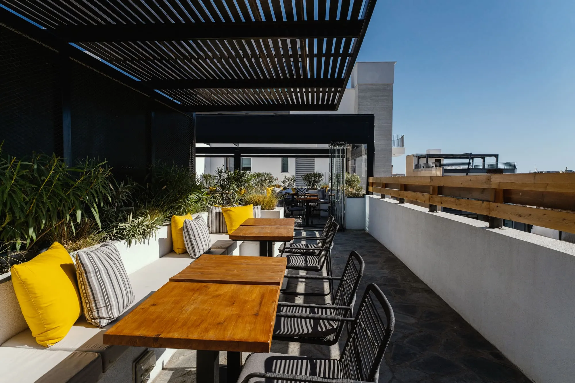 SOHO Central rooftop lounge